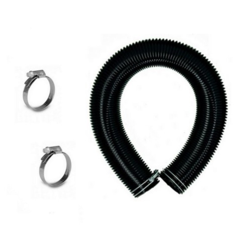 Flexible 75 cm avec colliers | Réseau PVC centrale d’aspiration Drainvac Haaz
