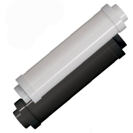 Silencieux rond pour rejet d'air