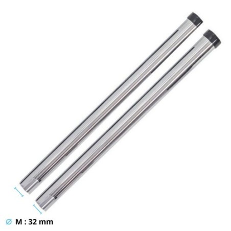 Jeu de cannes métal 32mm aspiration | Drainvac HAAZ