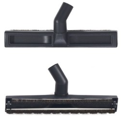 Brosse 30cm à roulettes et poils en crin pour sol lisse