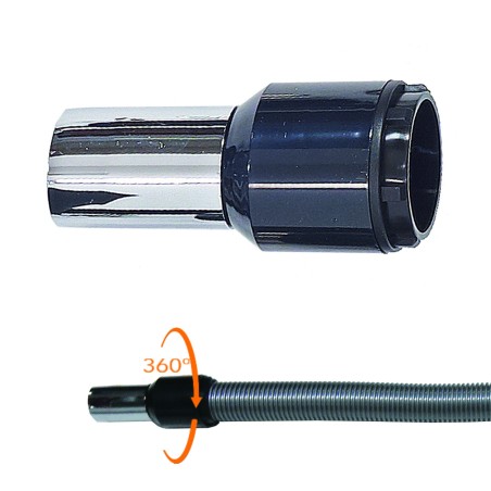 Embout prise bagué tournant 32 mm | Accessoires centrale Drainvac Haaz