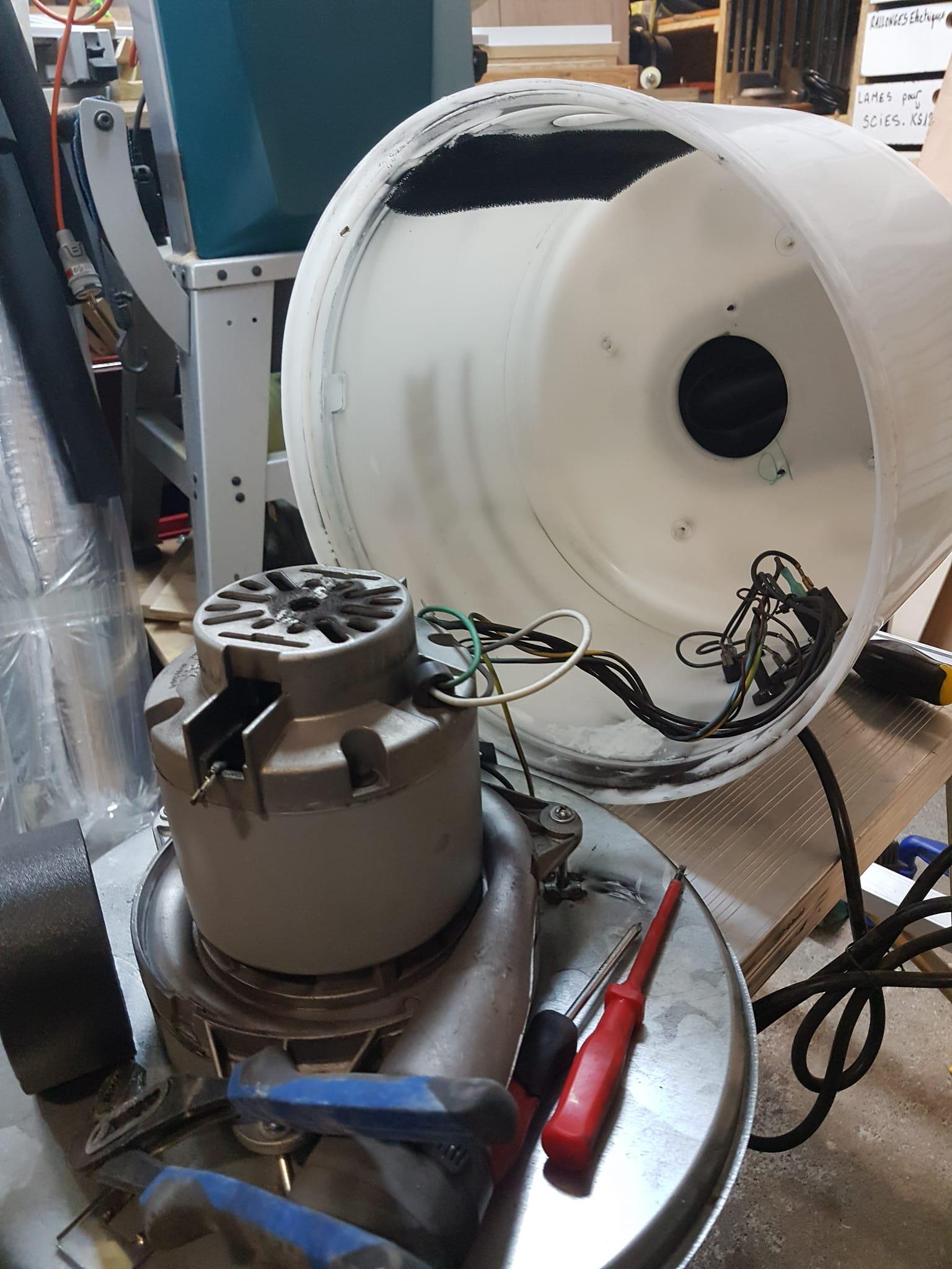 Entretien aspirateur centralisé